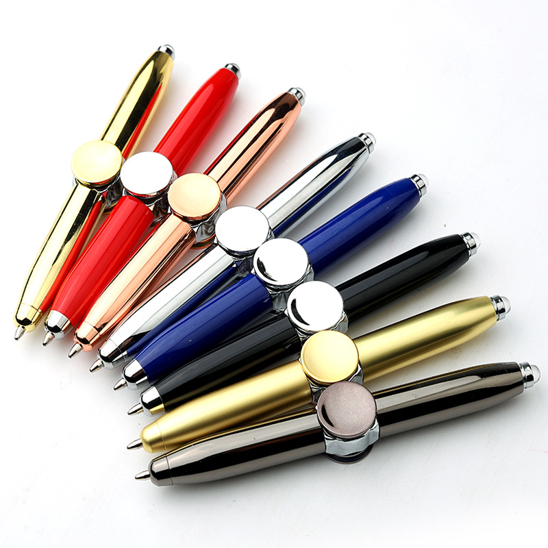 Metal Rotating Light Pen