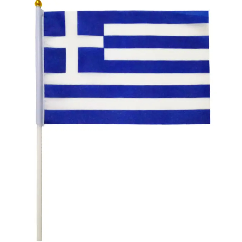 Greece Hand Flag